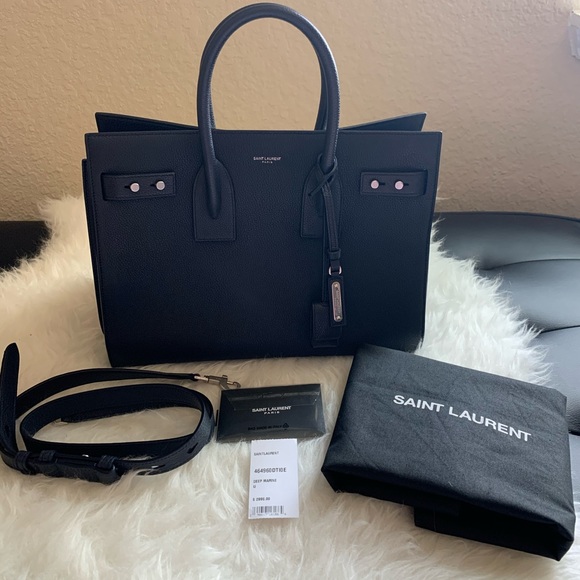 ♥️SOLD♥️Authentic Sac de Jour Yves Saint Lauren - Picture 1 of 8
